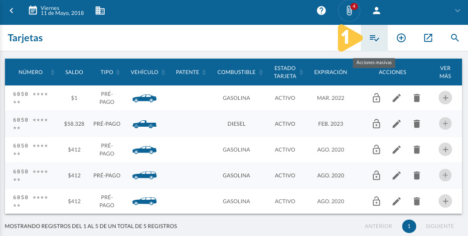 Restricciones Conductor