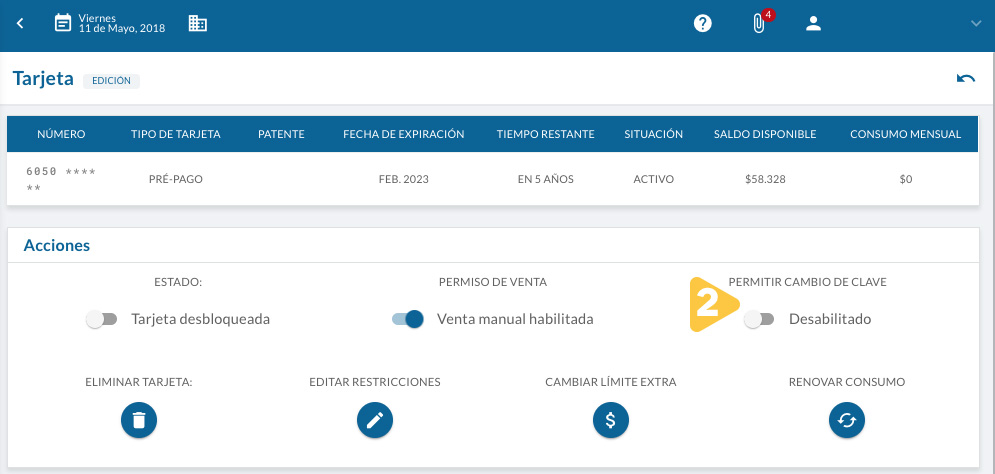 Restricciones Abastecimiento / Diversas