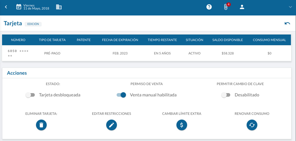 Restricciones Abastecimiento / Diversas
